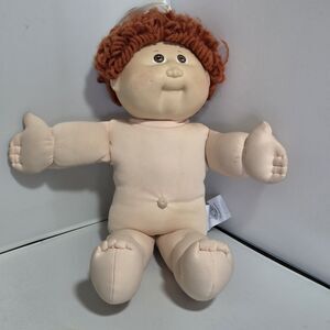 Vtg 1985  Cabbage Patch Kids Doll Brown Hair/Eyes #2 HM Ok Factory.